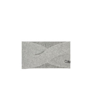 Calvin Klein dámská šedá čelenka - OS (0IR)